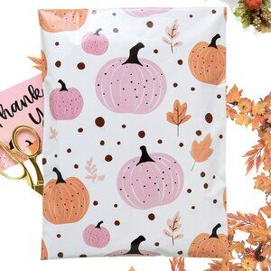 20 Pumpkins 10x13 designer poly mailer